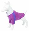 Pet Life Active 'Chewitt Wagassy' 4-Way Stretch Performance Long Sleeve Dog T-Shirt