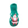 Pet Life LED Lighting Hands-Up-Santa Hooded Sweater Pet Costume