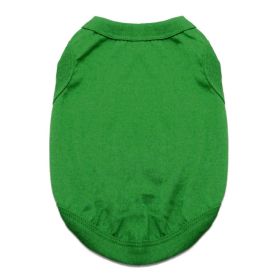 100% Cotton Dog Tanks (Color: Emerald Green, size: 3X-Large)